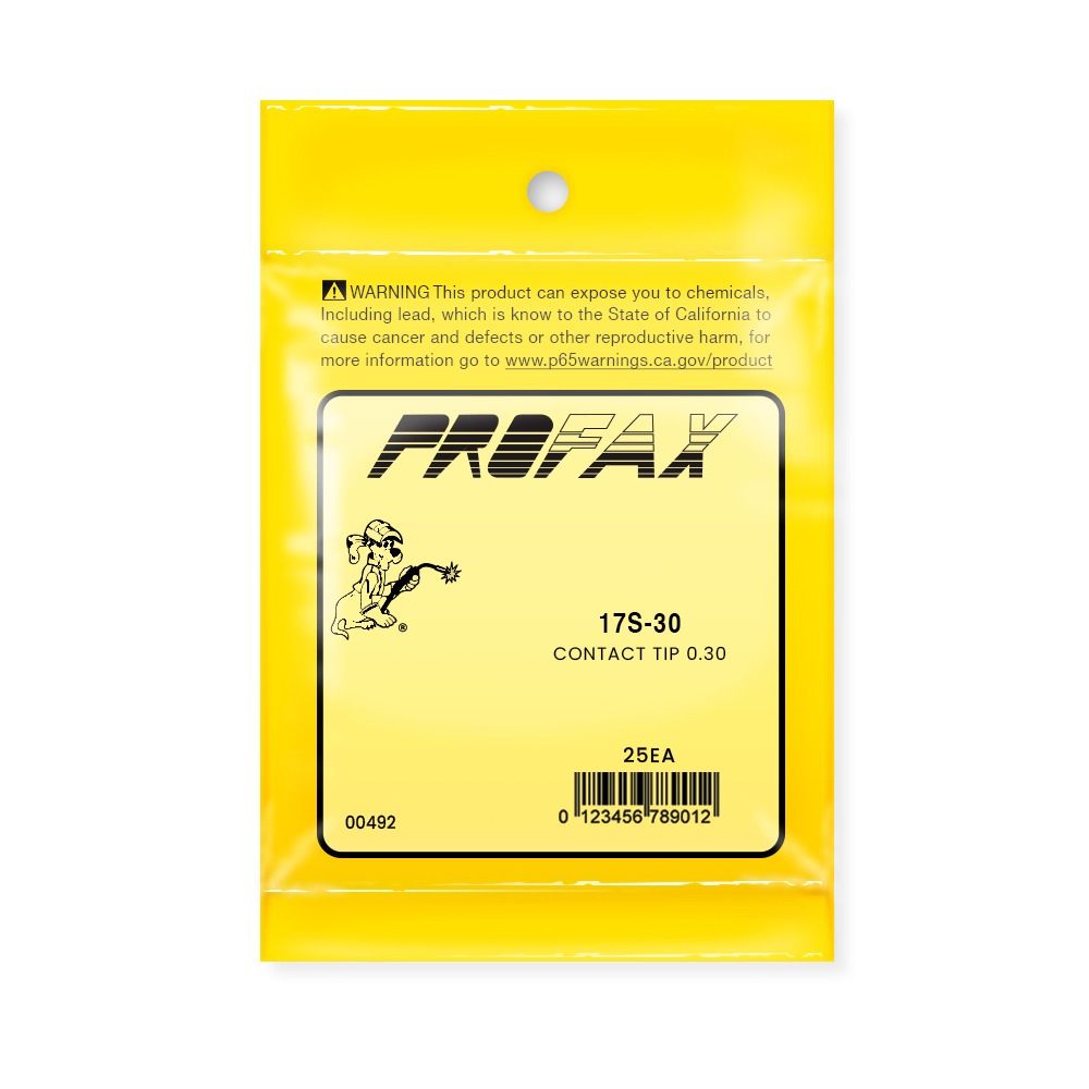 PFX17S-30 Punta de contacto HD450 0.8 mm, Profax - Unidad - Soldametal